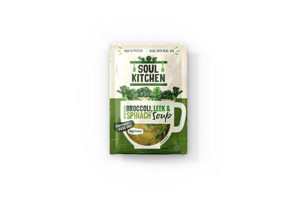 Broccoli Leek & Spinach Soup