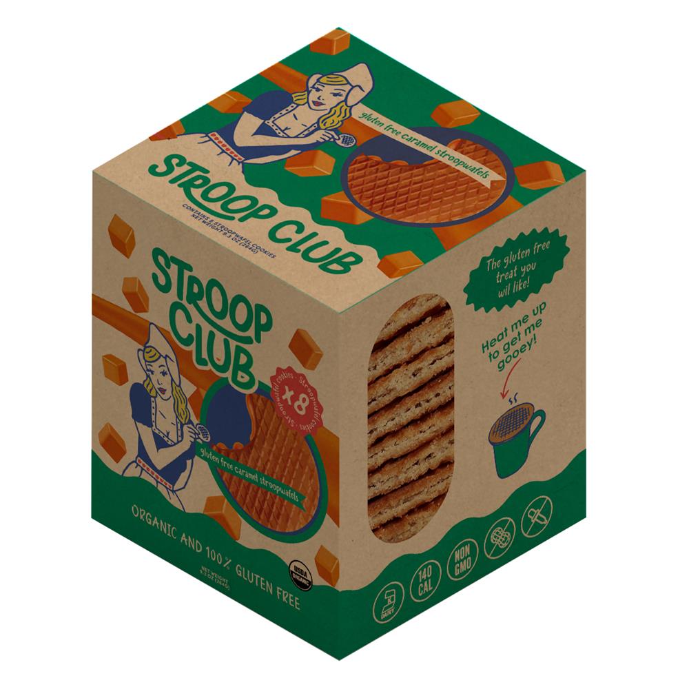 GF Caramel Stroopwafel 8-Pack