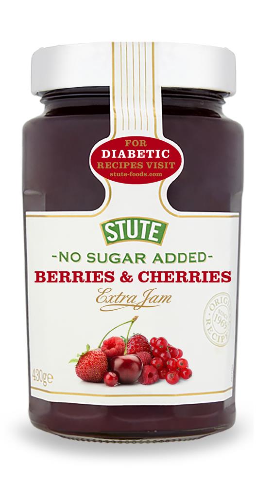 No Sugar Added 4 Berries Jam