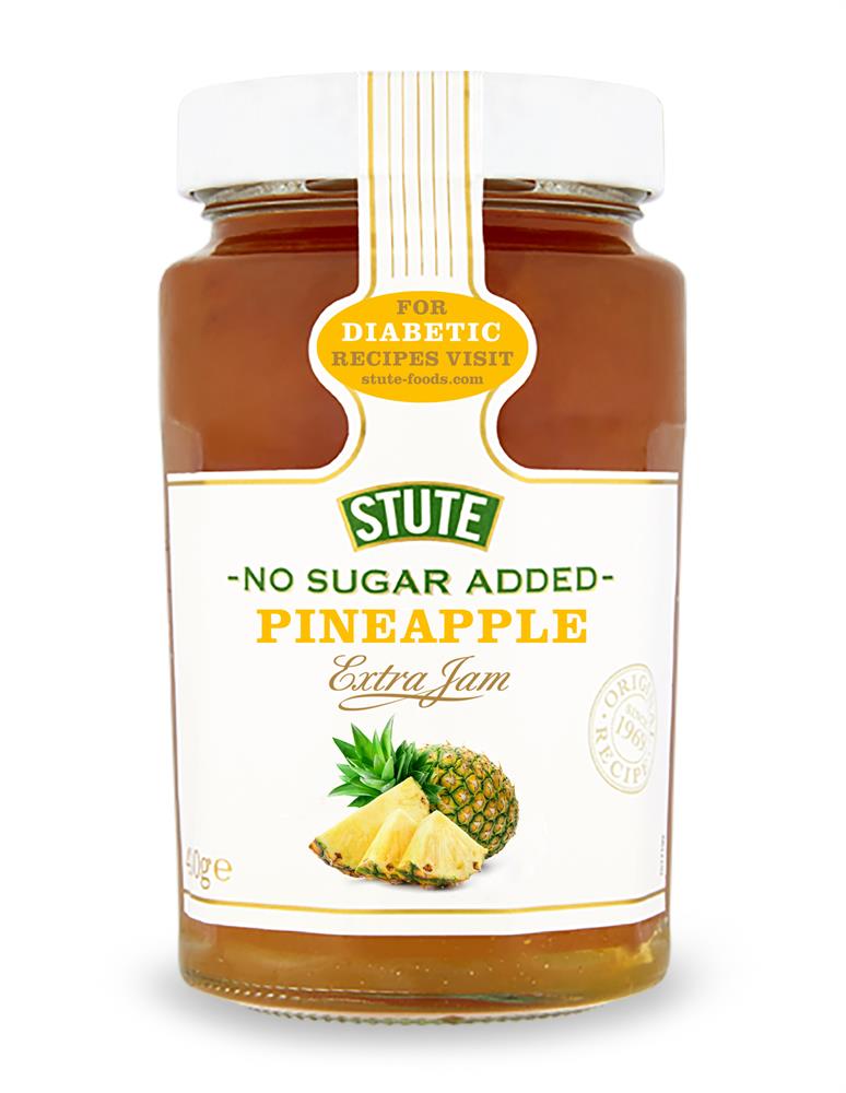 No Sugar Added Pineapple Jam