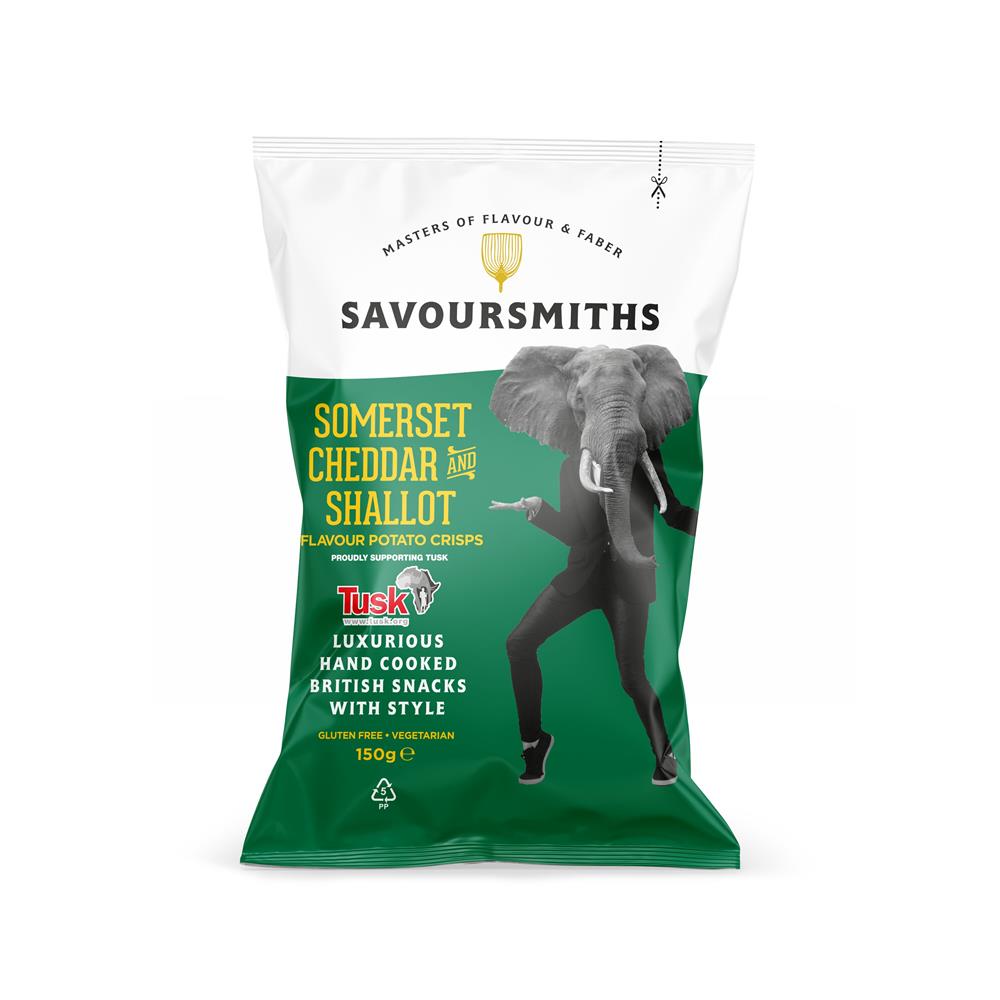 Cheddar & Shallot Crisps