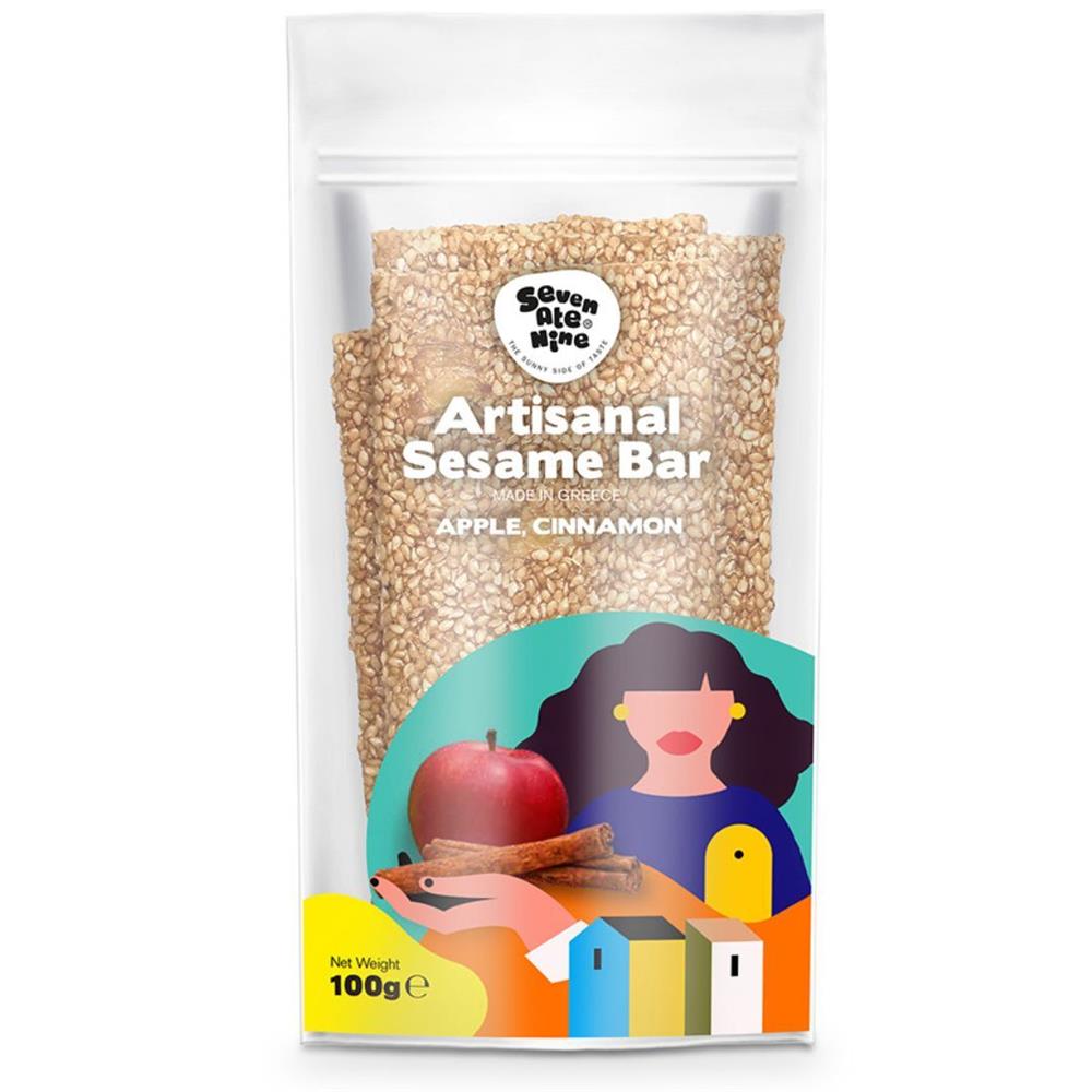Sesame Bar Apple and Cinnamon