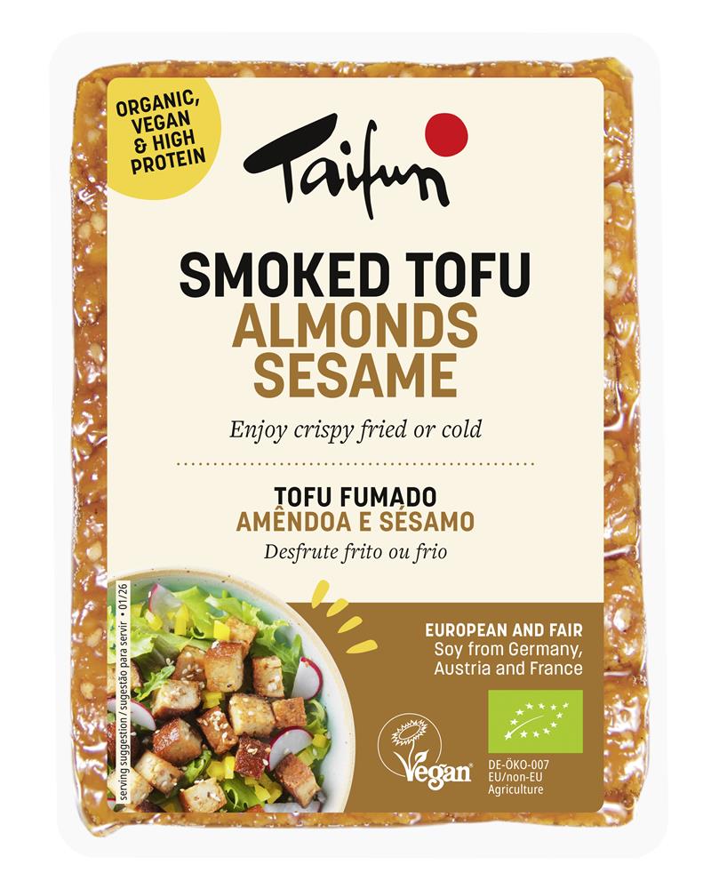 Org Smoke Tofu Almond Sesame