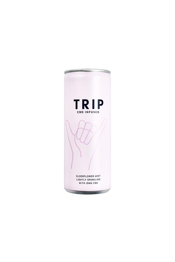 Elderflower Mint CBD Drink