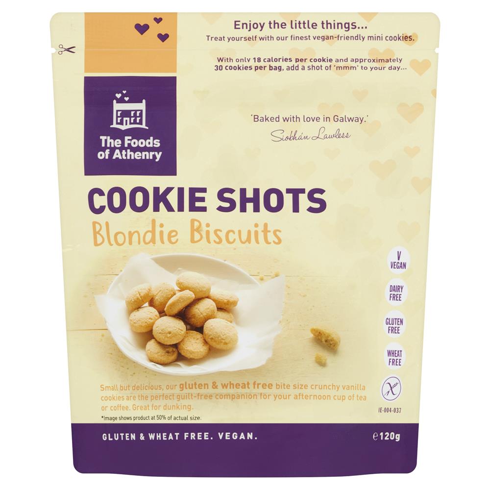 GF Cookie Shots Blondies