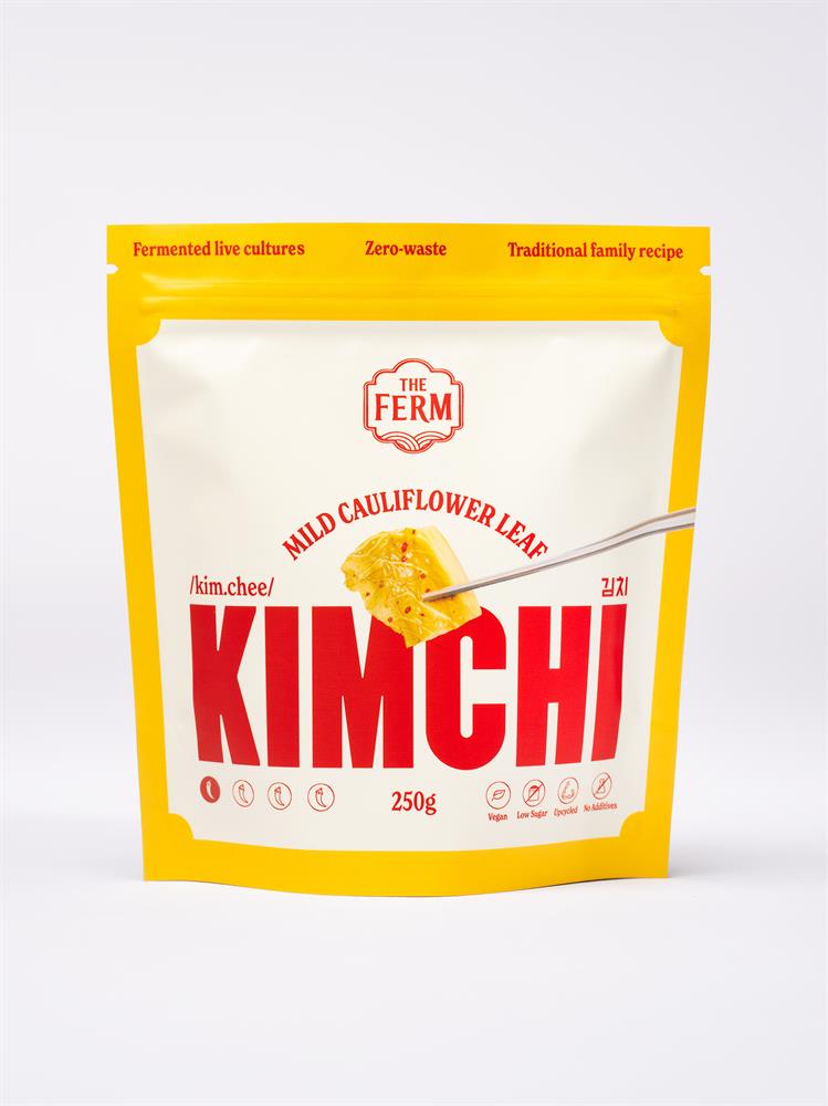 Mild Cauliflower Leaf Kimchi