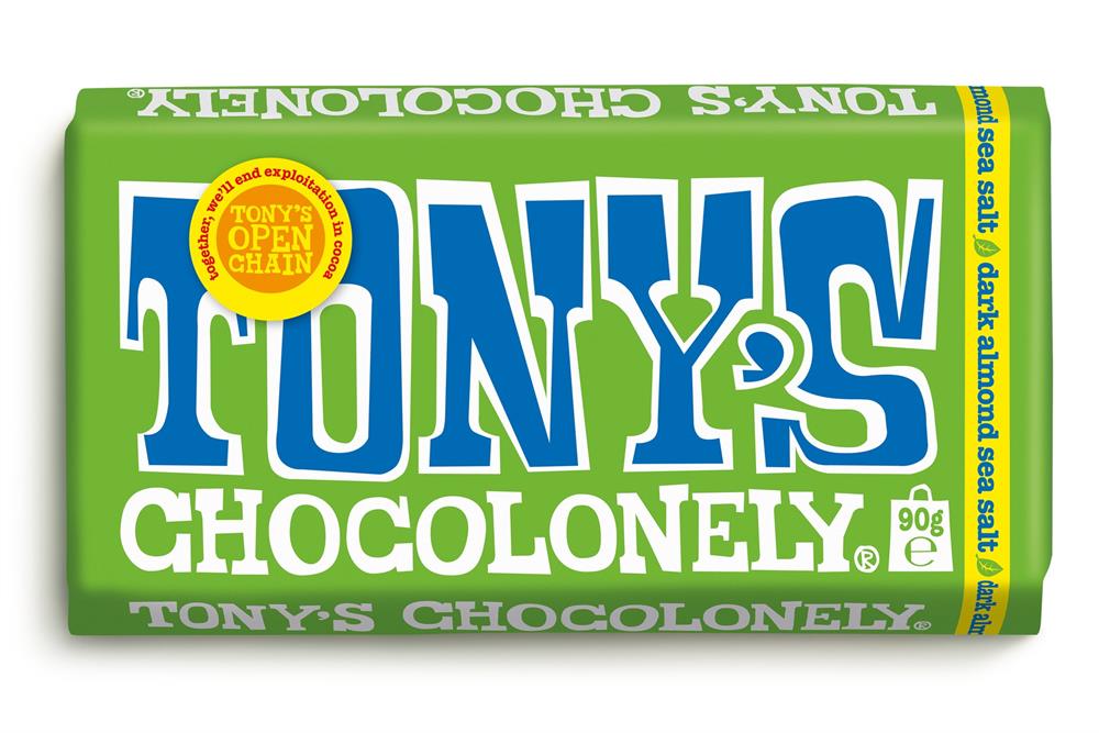 Dark Almond Sea Salt Choc Bar