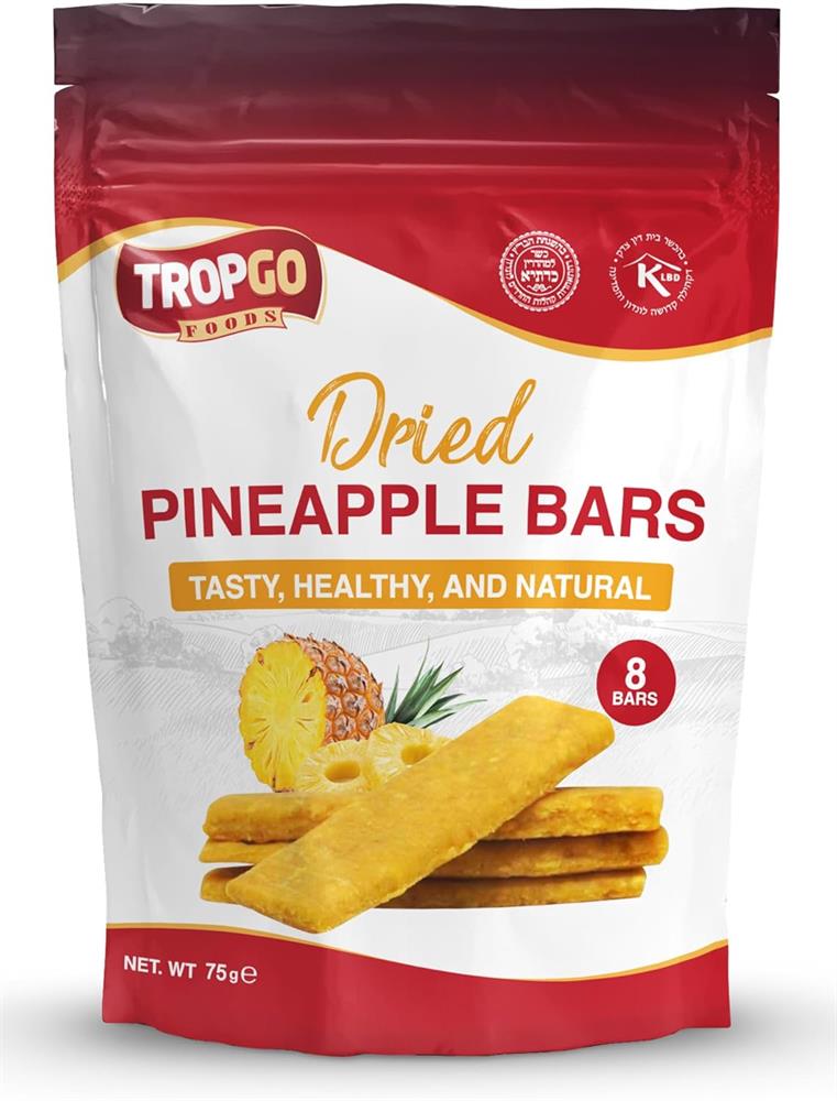 Tropgo Dried Pineapple Bars