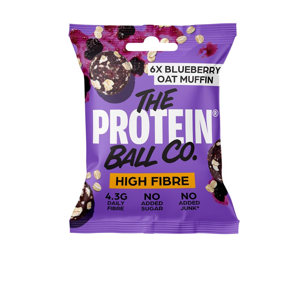 Blueberry Oat Muffin Balls
