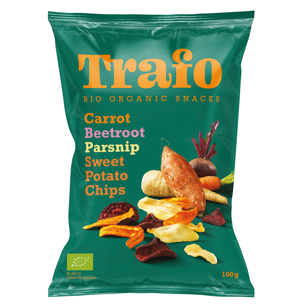 Organic 4 Vegetable Crisps