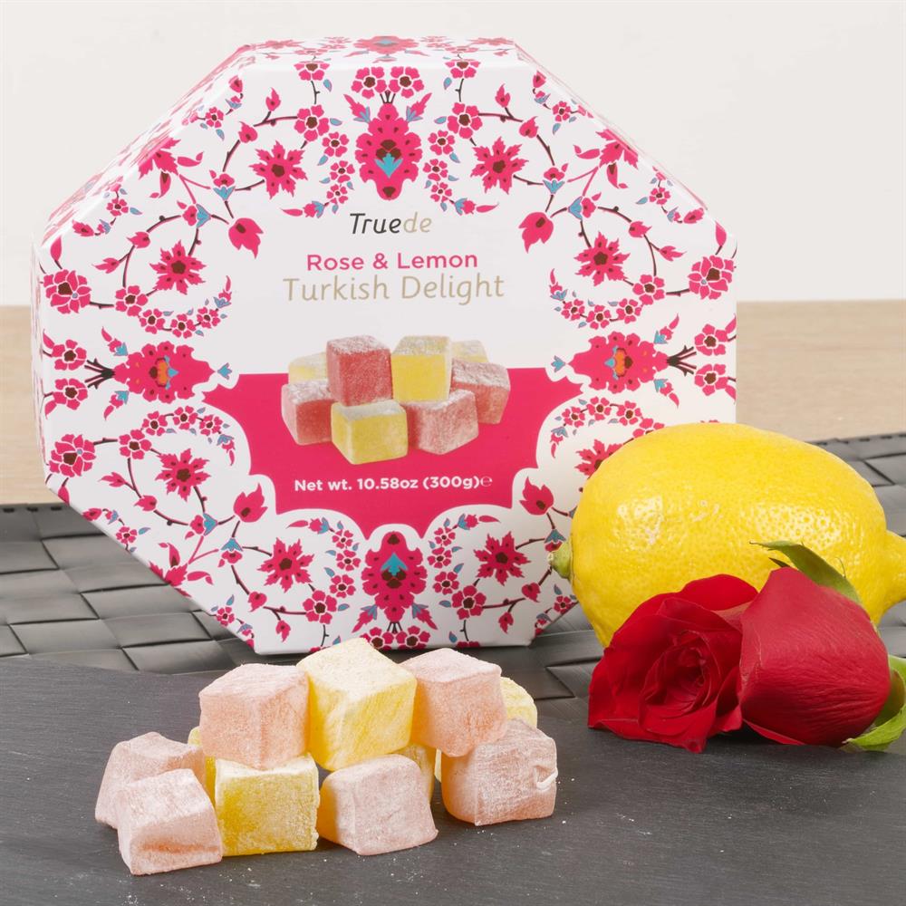 Rose & Lemon Turkish Delight