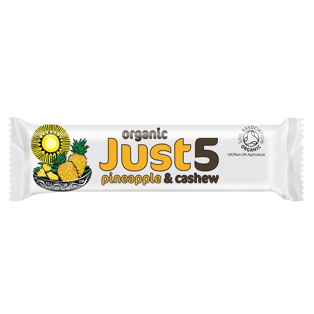 Just5 Pineapple & Cashew bar