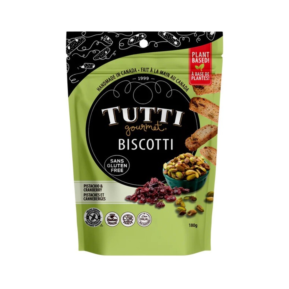 G/F Pistachio Cran Biscotti