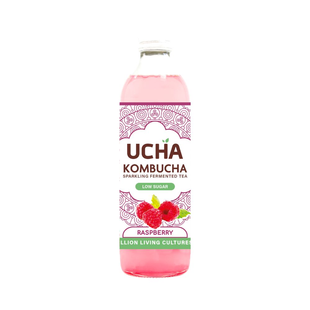 Ucha Kombucha Raspberry