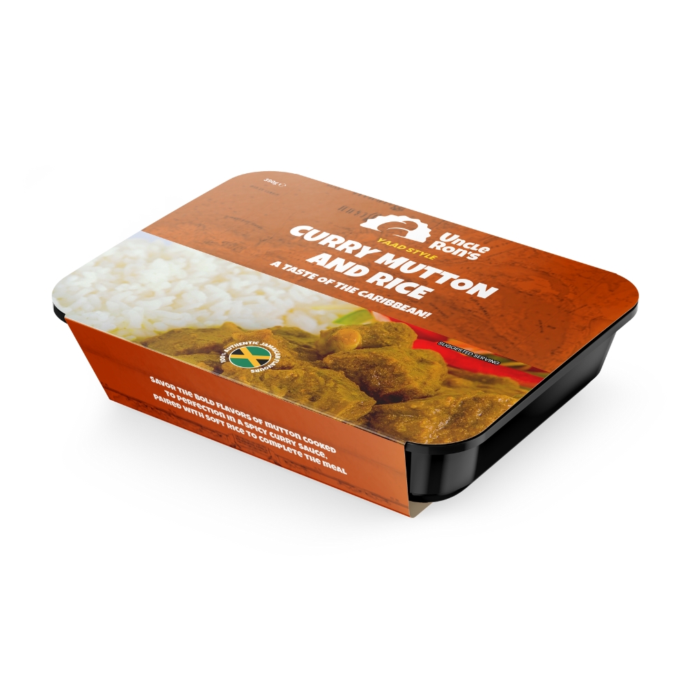 Curry Mutton and Rice
