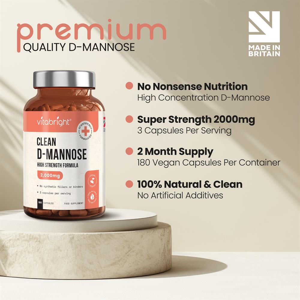 Clean D-Mannose - 2000mg