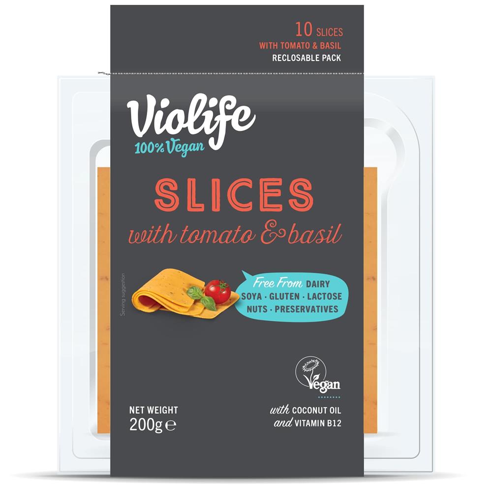 Violife Tom & Basil Slices