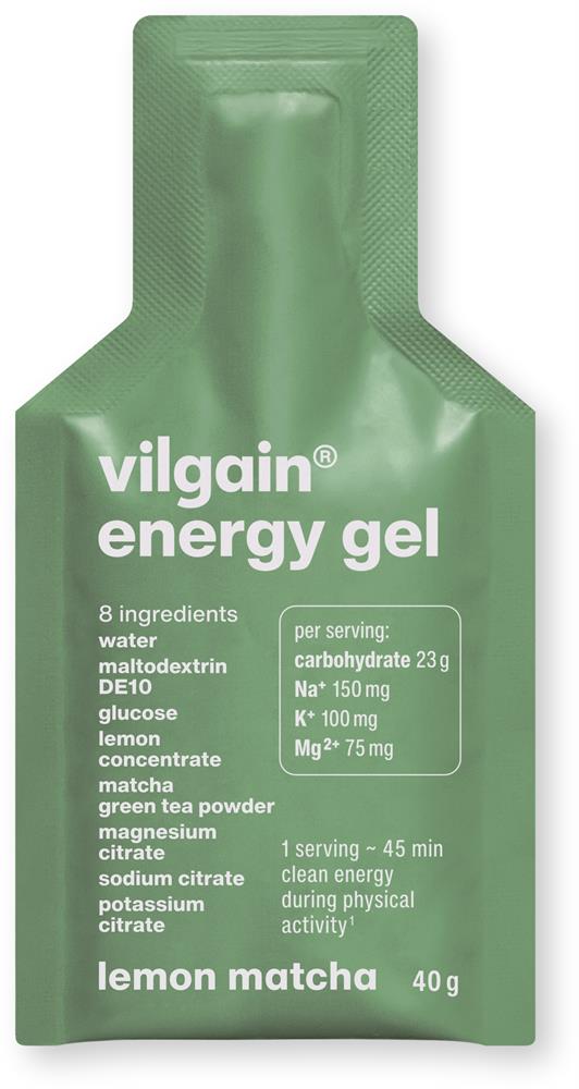 Energy Gel Lemon Matcha 40g