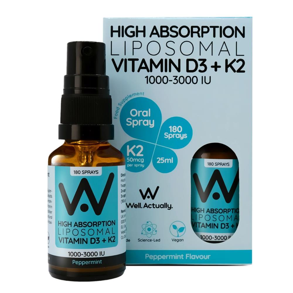 Vit D3+K2 spray (2000IU) Pep
