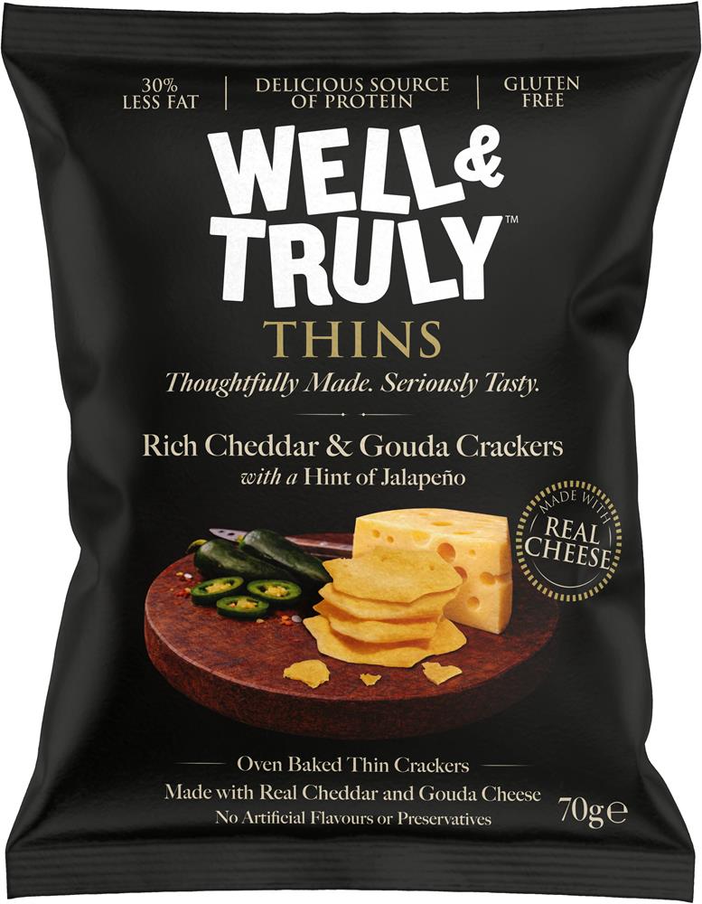 Cheezy Thins with Jalapeno
