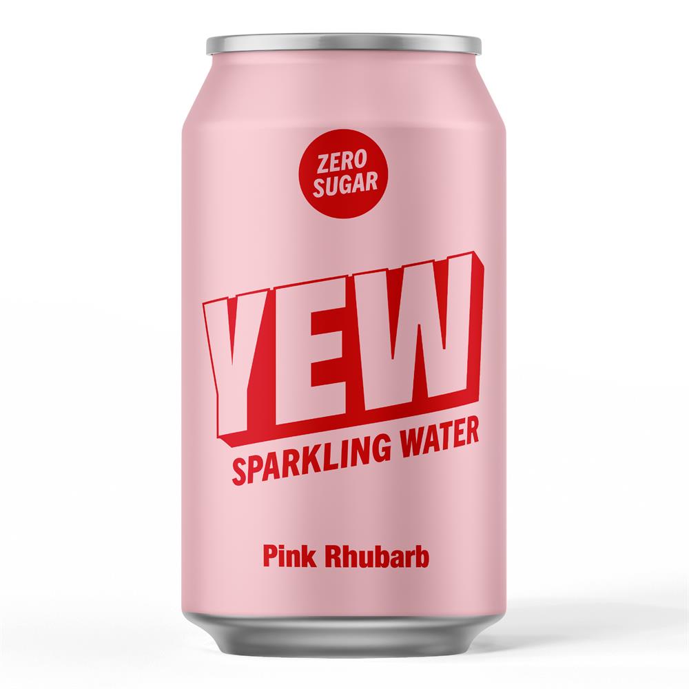 Rhubarb Sparkling Water
