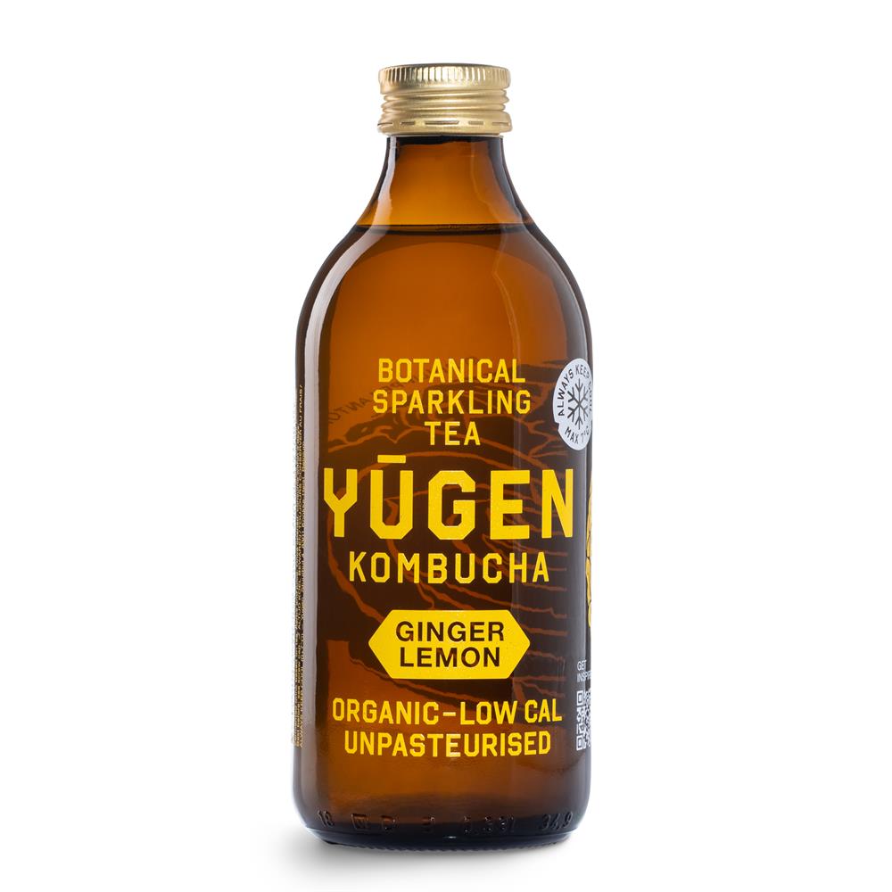 Ginger Lemon Kombucha