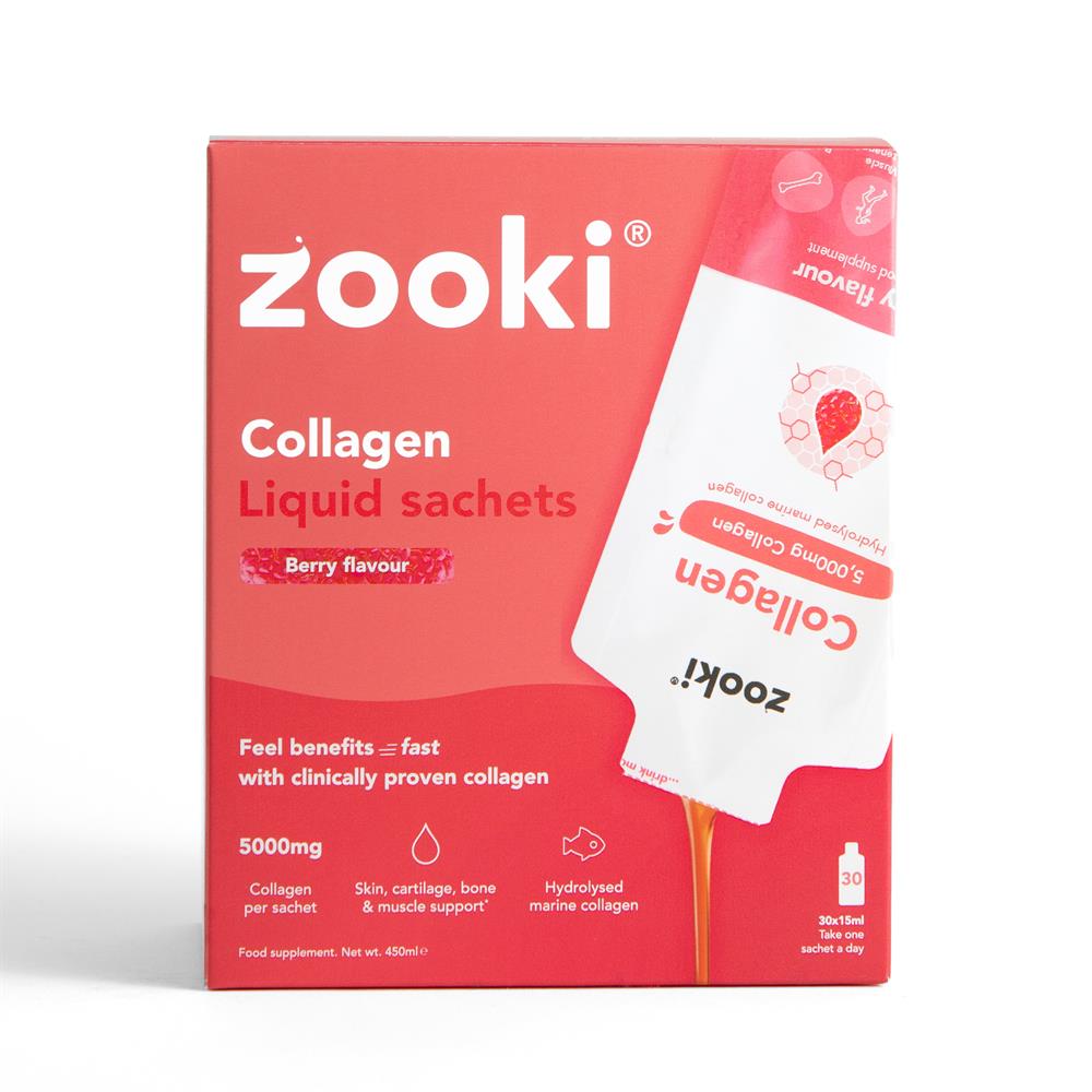 Zooki Collagen 5g Berry 30