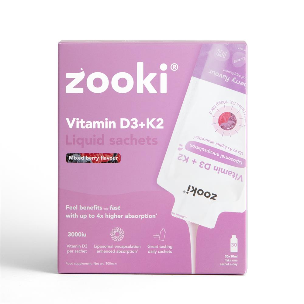 Zooki Vitamin D3 + K 30