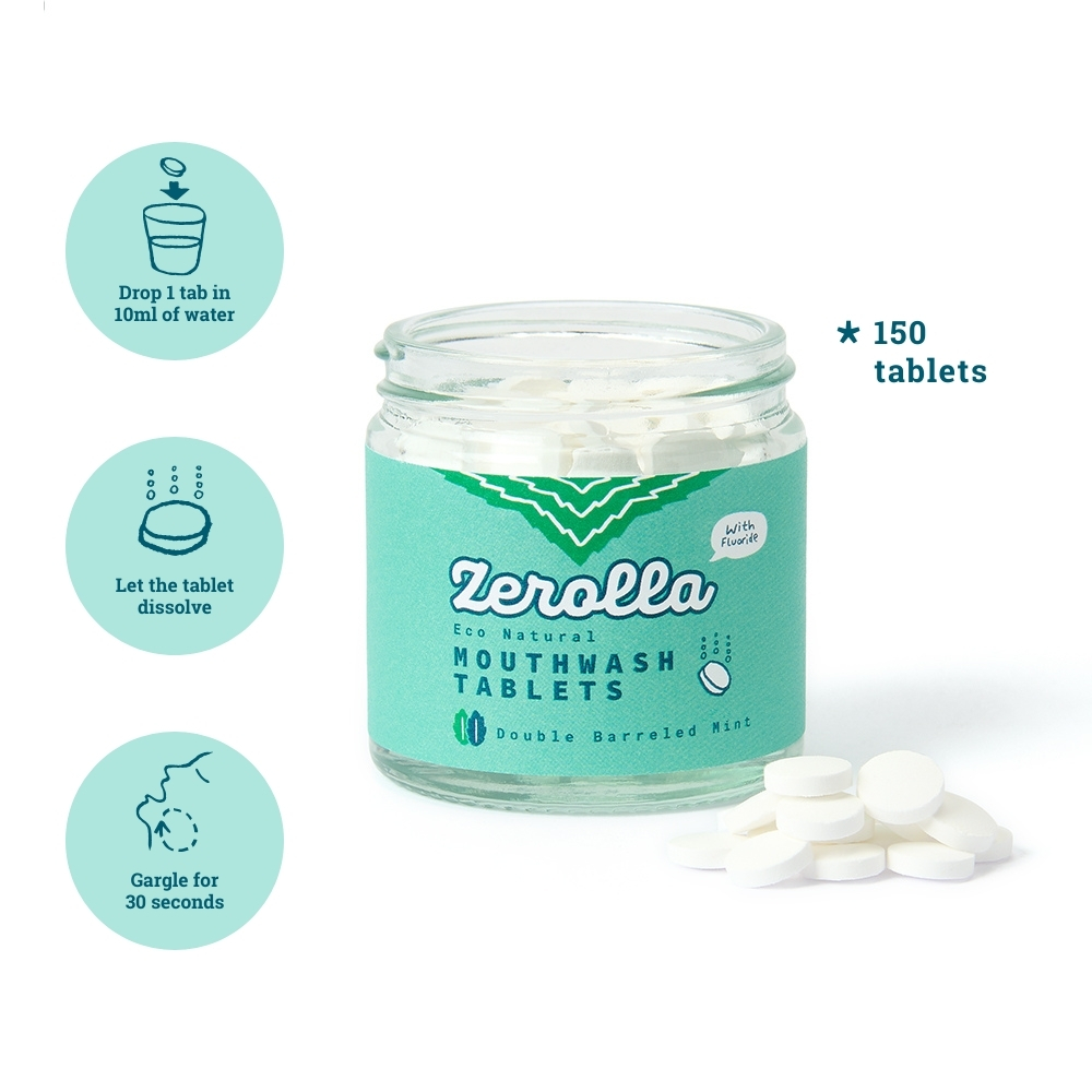 Zerolla Mouthwash Tabs - Mint