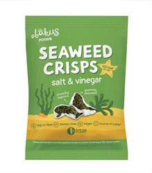 Salt & Vinegar Seaweed Crisps - Abakus - 18g