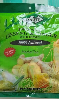 Instant Ginseng Ginger Sachet