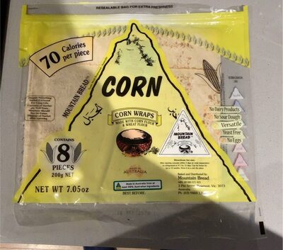 Mountain Bread Corn Wraps