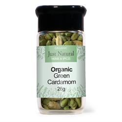 Org Cardamom Whole Jar