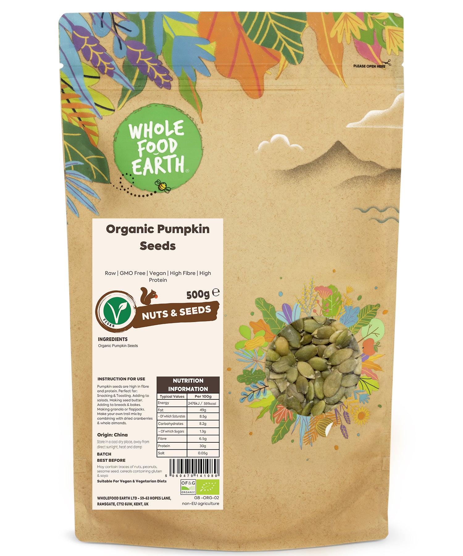 Organic Pumpkin Seeds