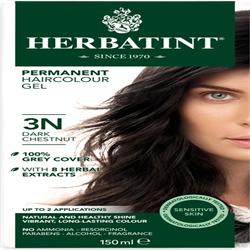 Dark Chestnut Hair Colour 3N
