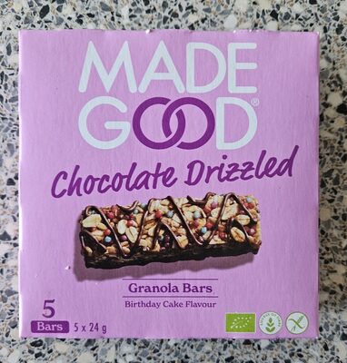 MadeGood Granola Bar Birthday