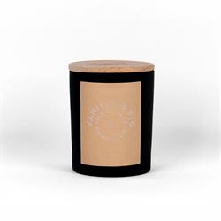 Vanilla & Fig Black Candle