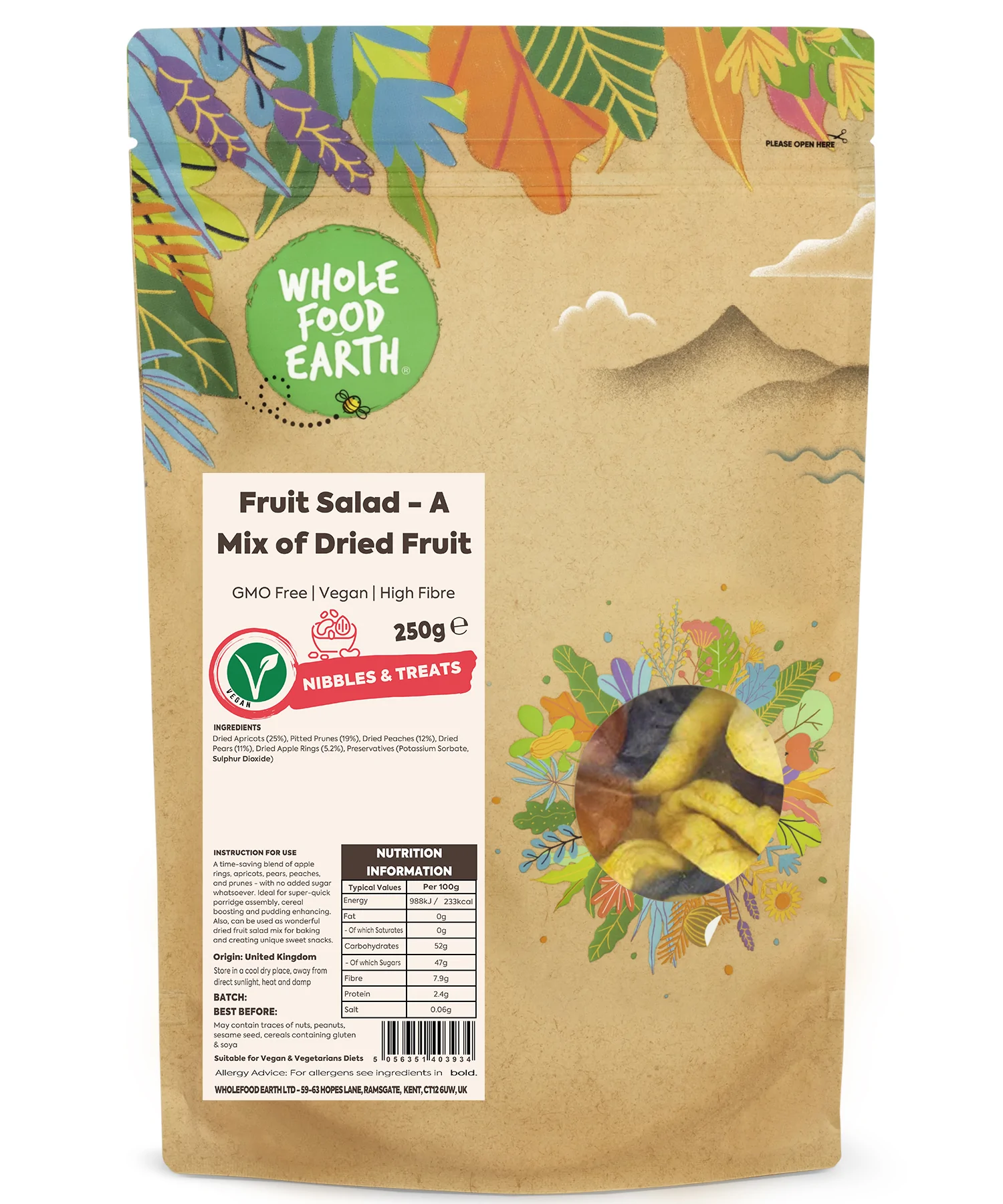Fruit Salad - A Mix of Dried Fruit