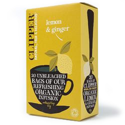 Organic Lemon & Ginger