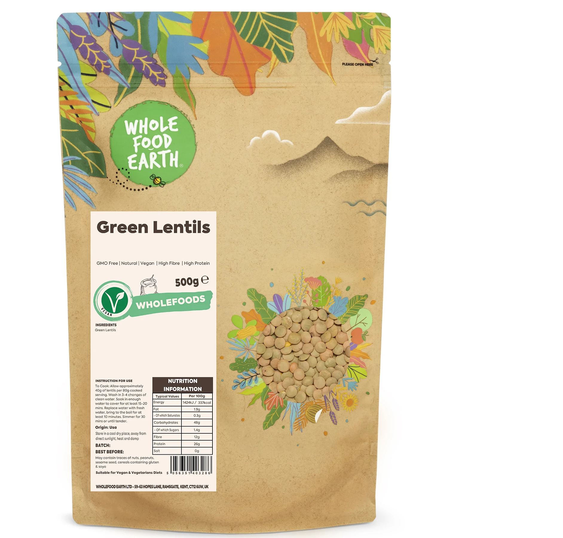 Green Lentils
