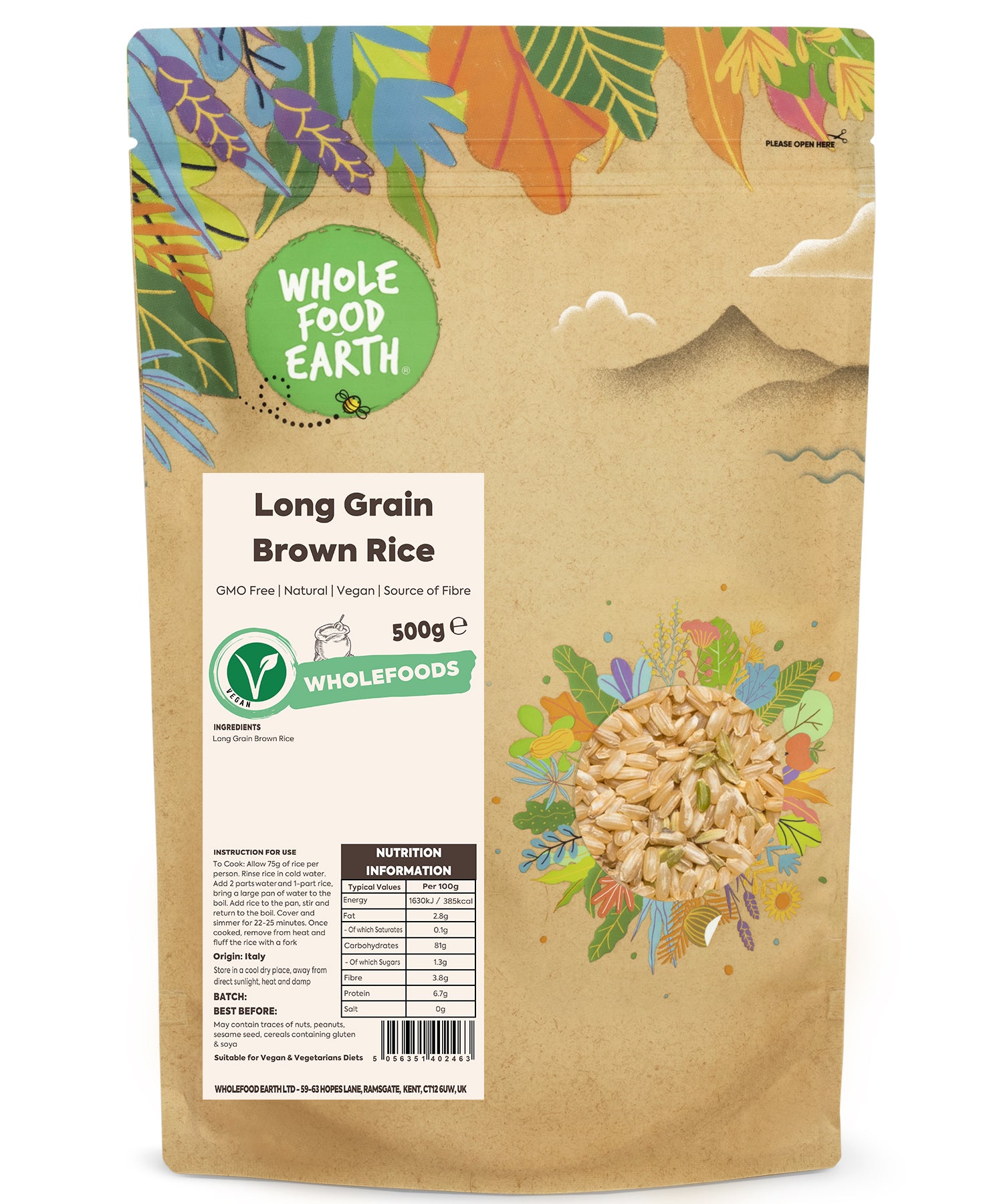 Long Grain Brown Rice