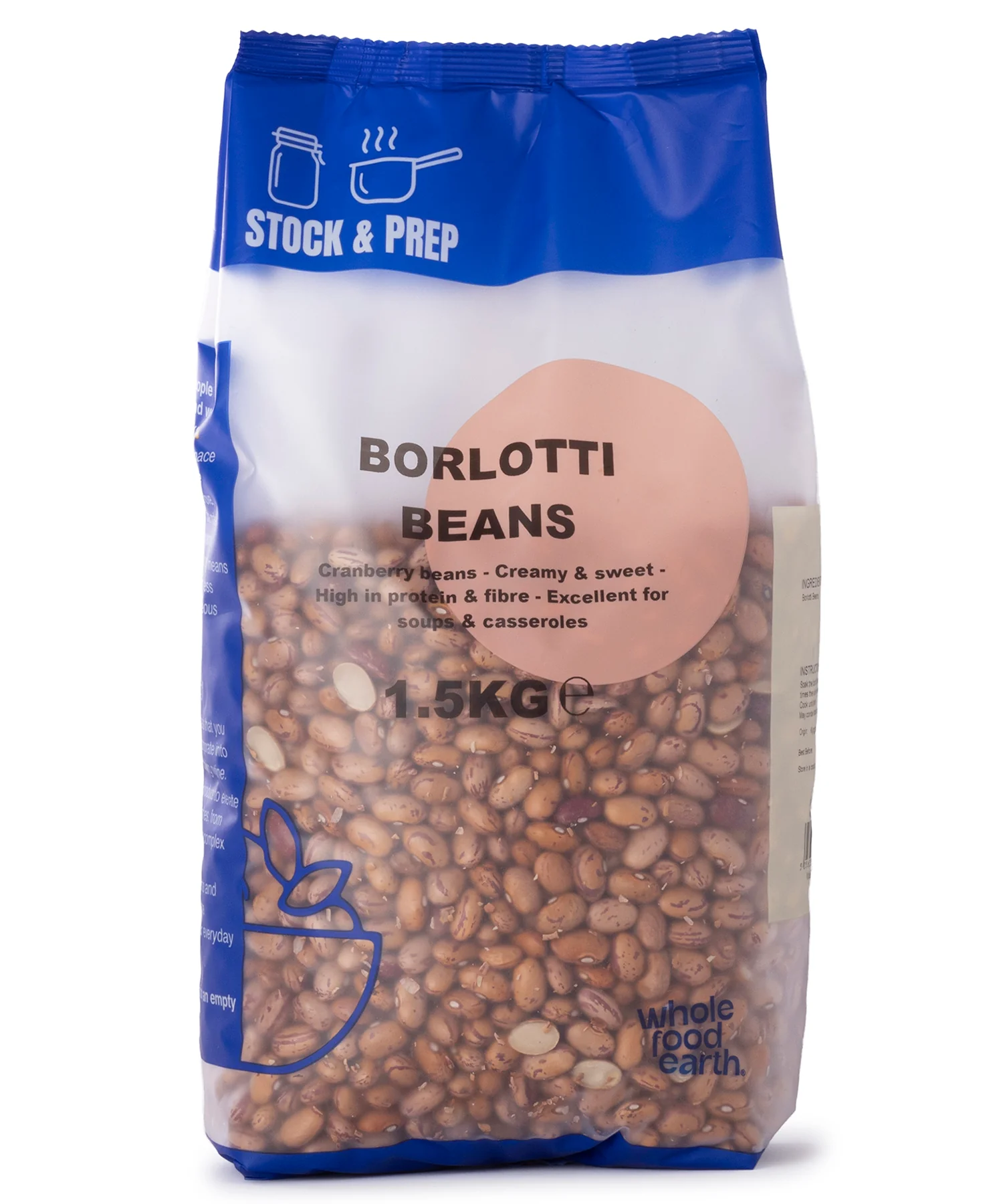 Borlotti Beans - Stock & Prep - 1.