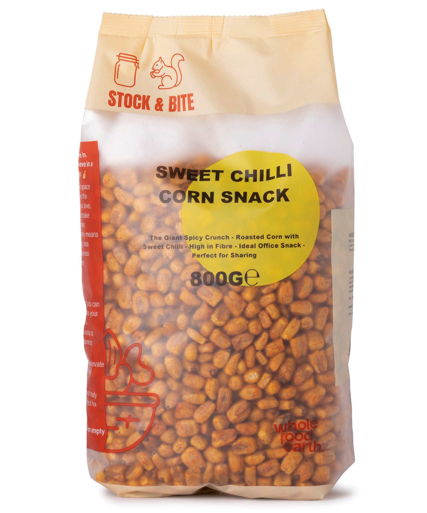 Sweet Chilli Corn Snack - Stock & Bite - 800g