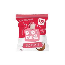 Red Velvet Coconut Snack