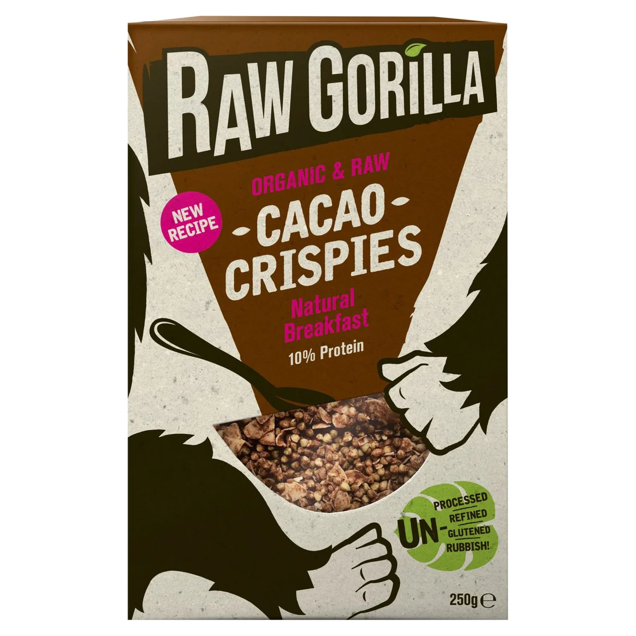 Cacao Crispies -  - Raw Gorilla 2 pack