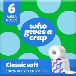 Classic Soft Toilet Roll 6 Pk