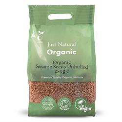 Org Sesame Seeds Unhulled
