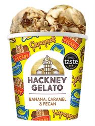 Banana Caramel & Pecan Gelato
