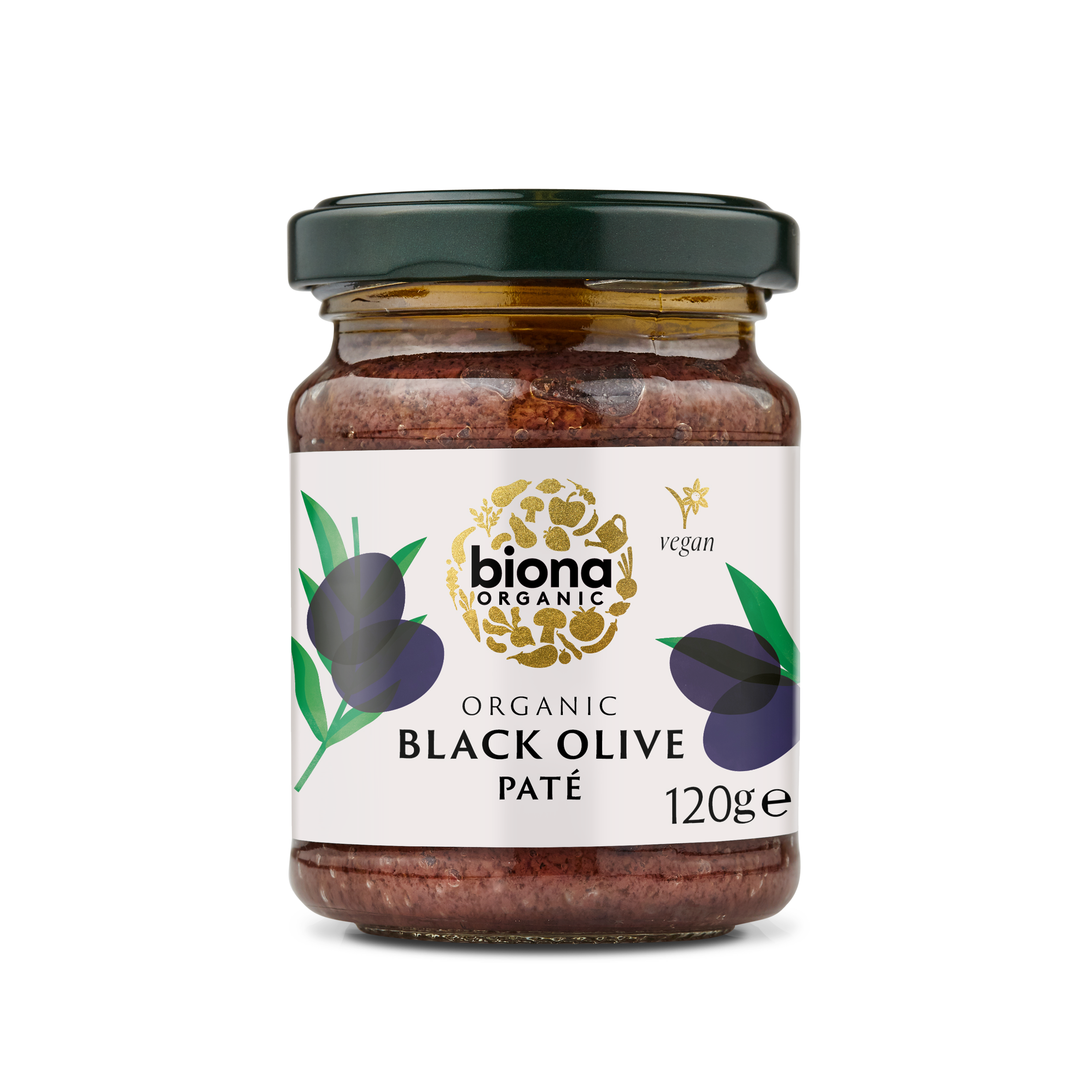 Organic Black Olive Pate - 120g - Biona