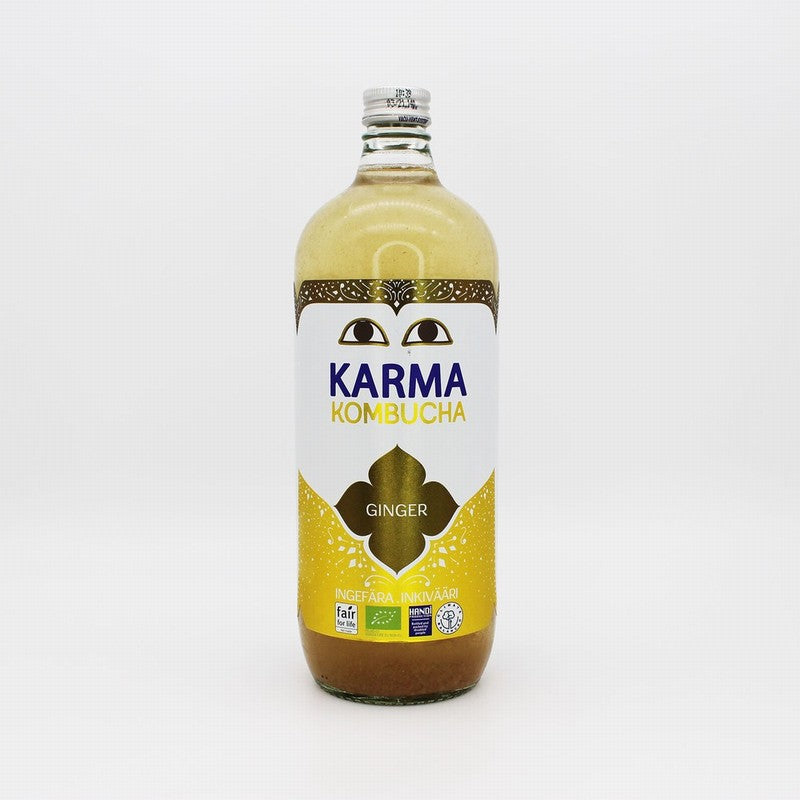 Ginger Kombucha - Karma Kombucha - 1L